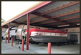Boat and RV sites available.